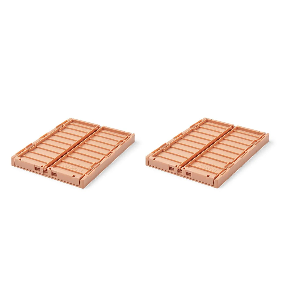 WESTON SMALL STORAGE BOX 2-PACK TUSCANY ROSE