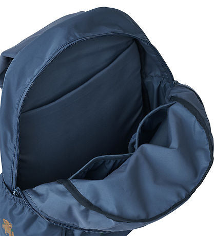 Christine School Backpack/Robots / Indigo blue