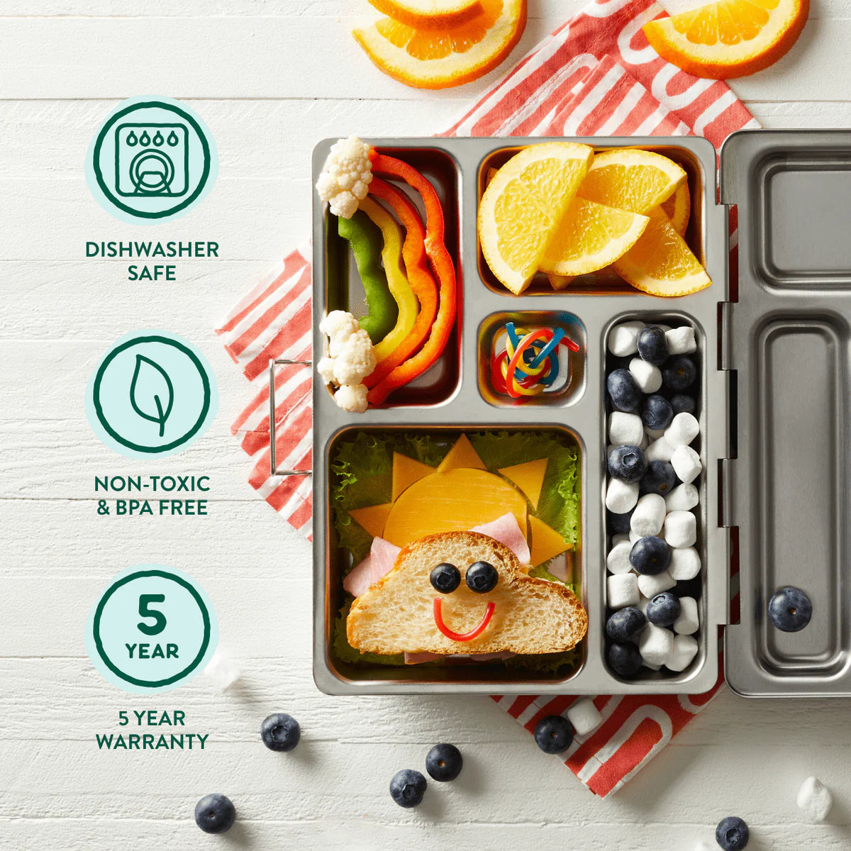 Rover stainless steel lunch Box