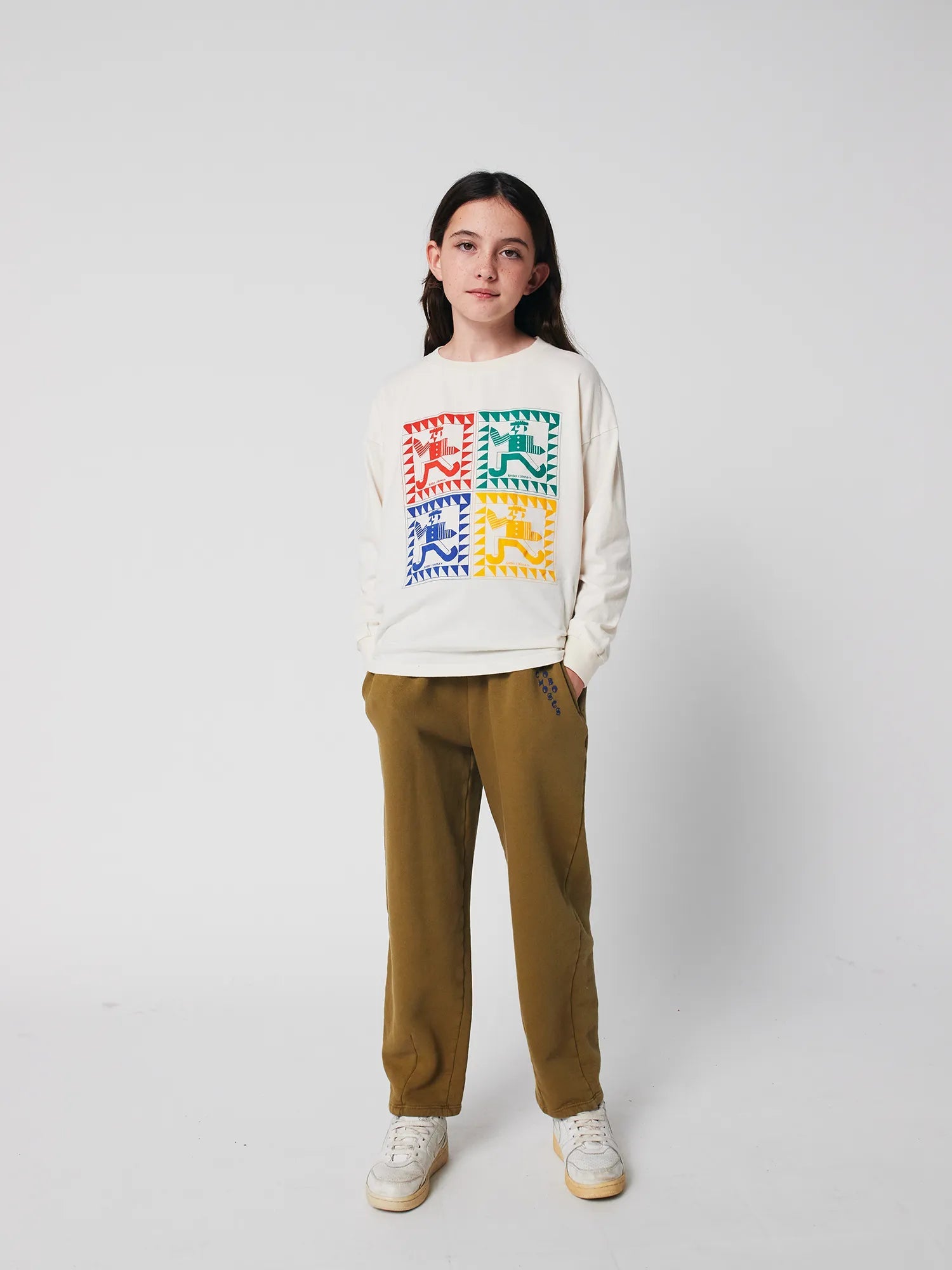 Bobo Choses polo jogging pants ( KHAKI )