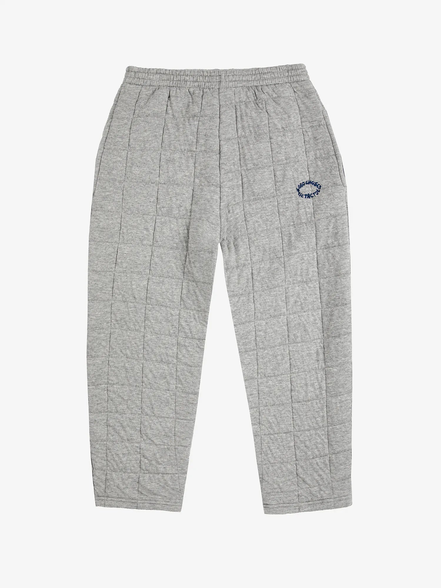 Quilted jogging pants ( Heather Gray )