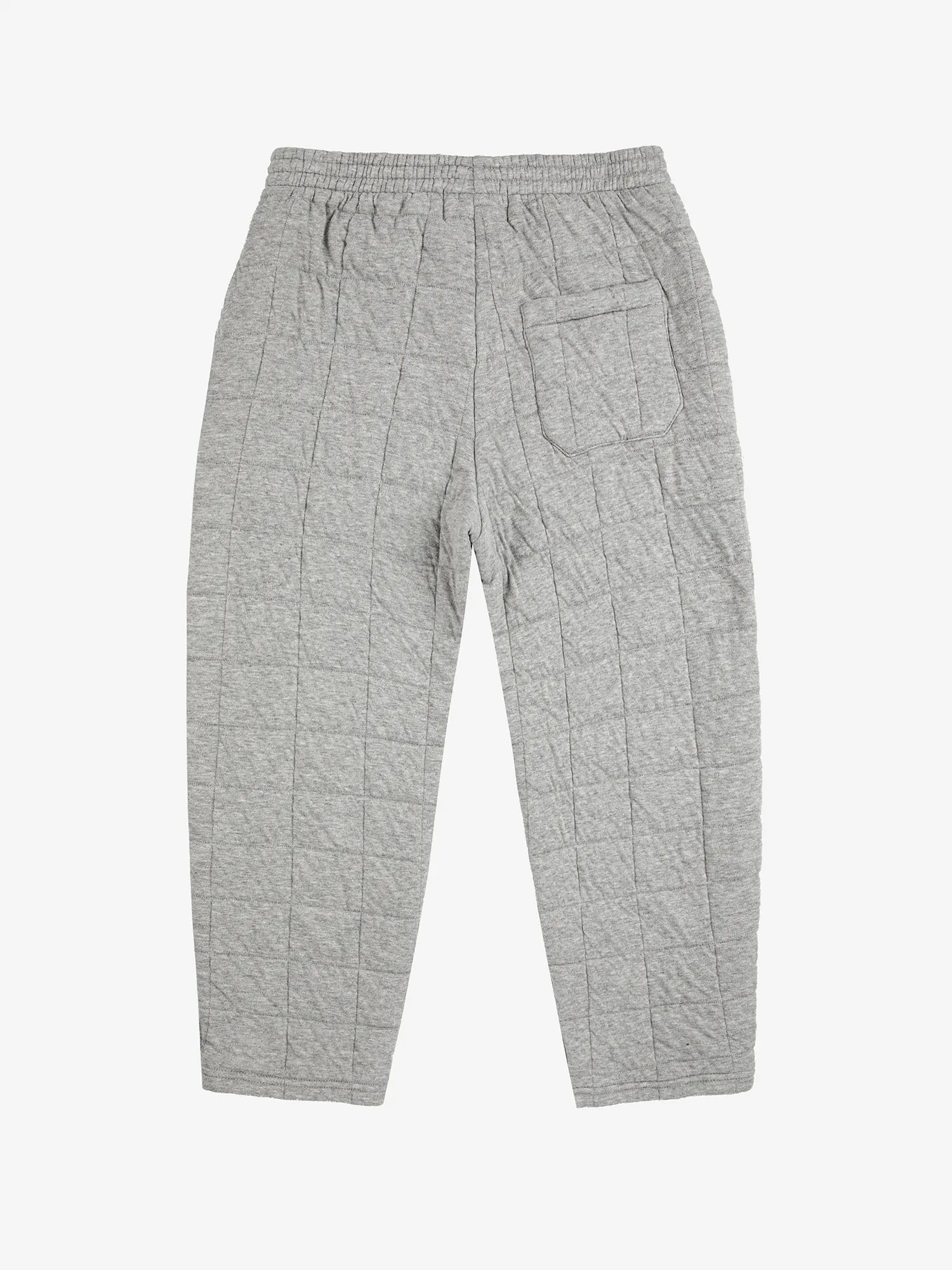 Quilted jogging pants ( Heather Gray )