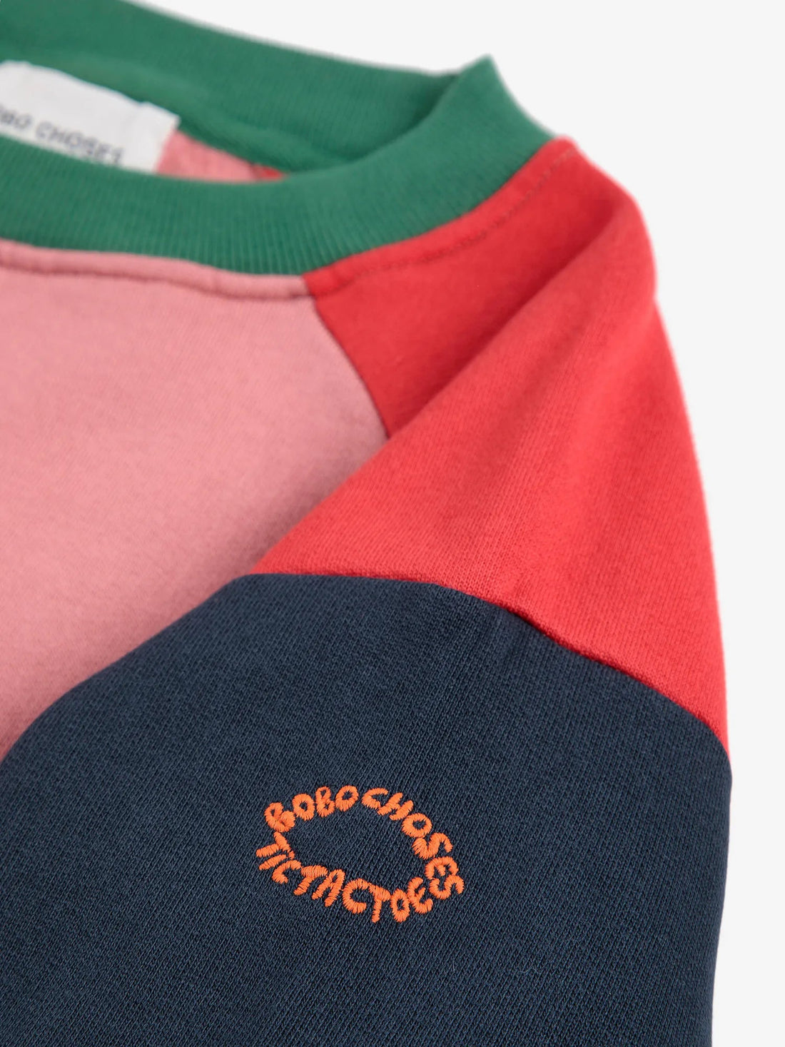 Tic Tac Toe color block sweatshirt ( multicolor )