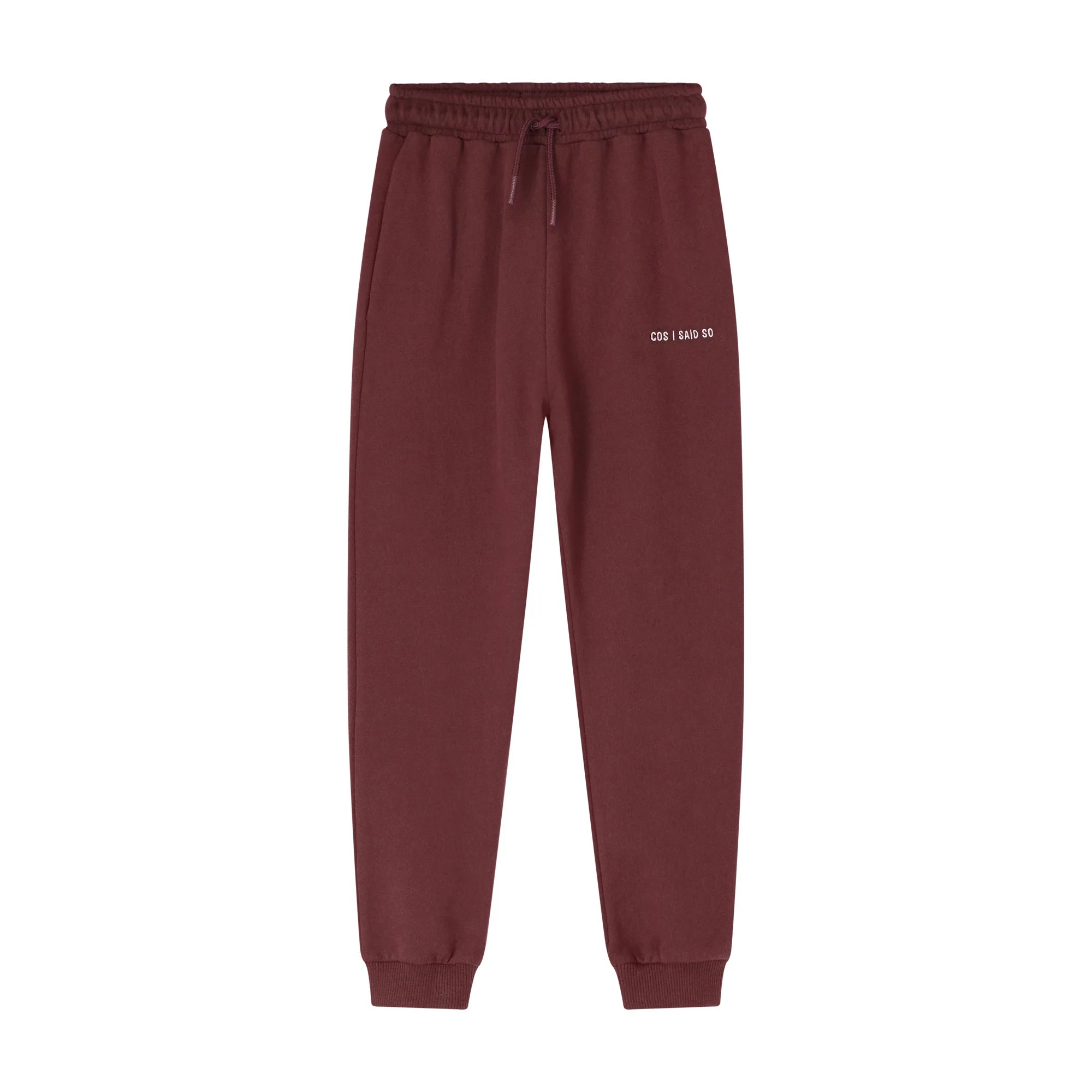 Jog pants  ( Burgundy )