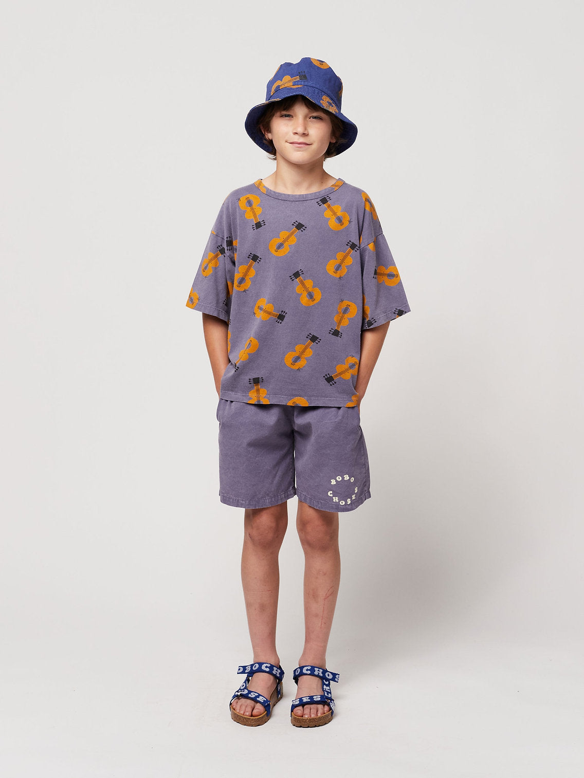 Bobo Choses Circle Woven Bermuda Shorts