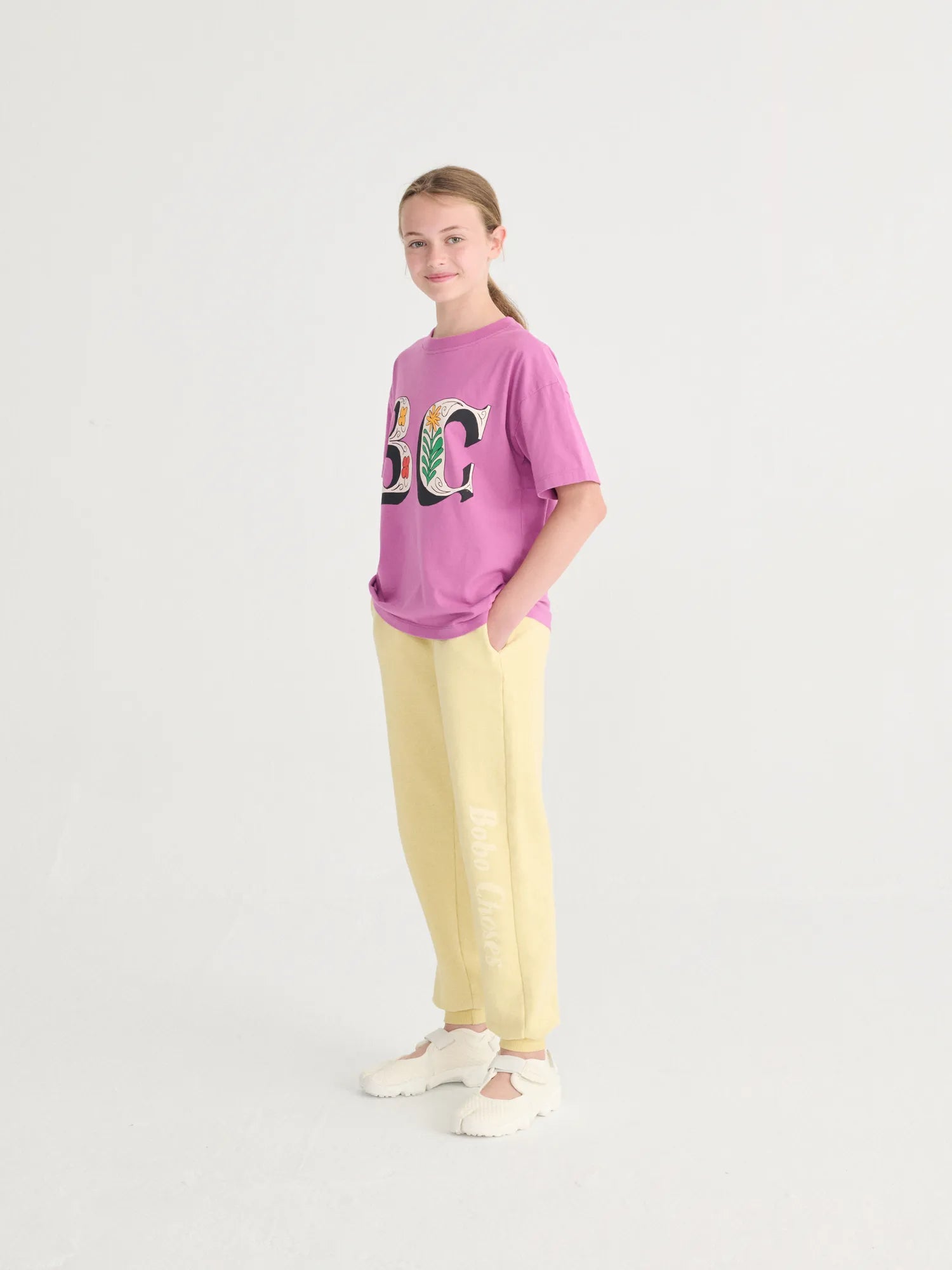 Bobo Choses jogging pants ( butter yellow )