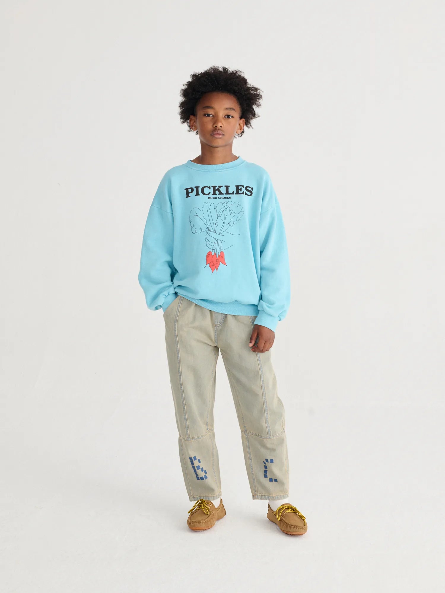 Square Bobo Choses denim pants