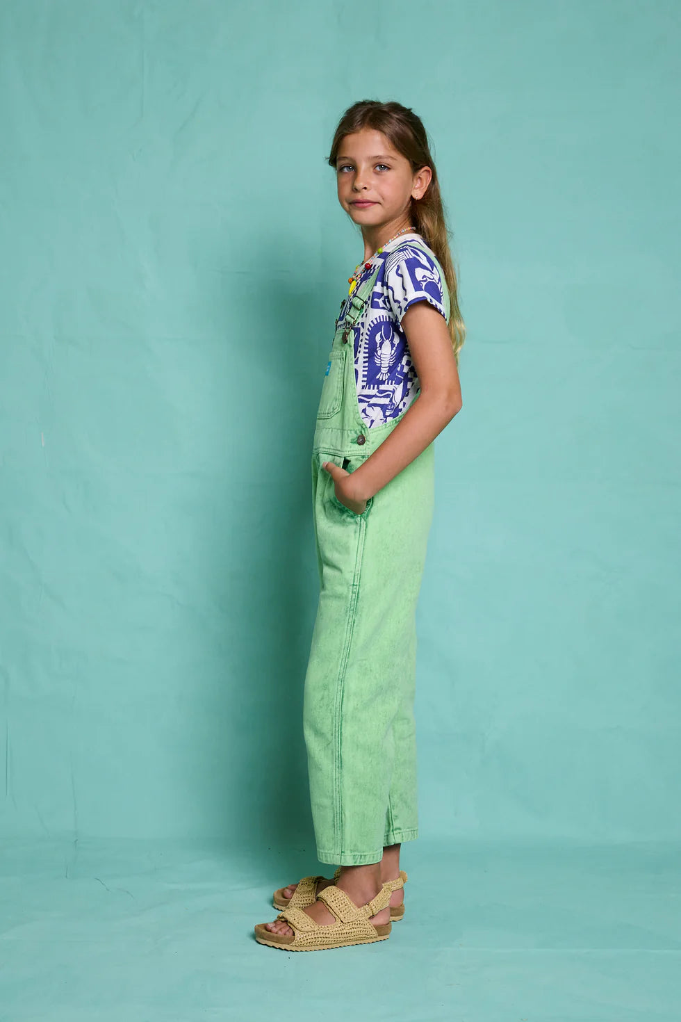 Lemon drop overall kids