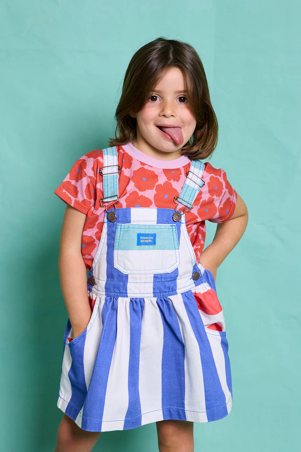 Capri skirt overall kids