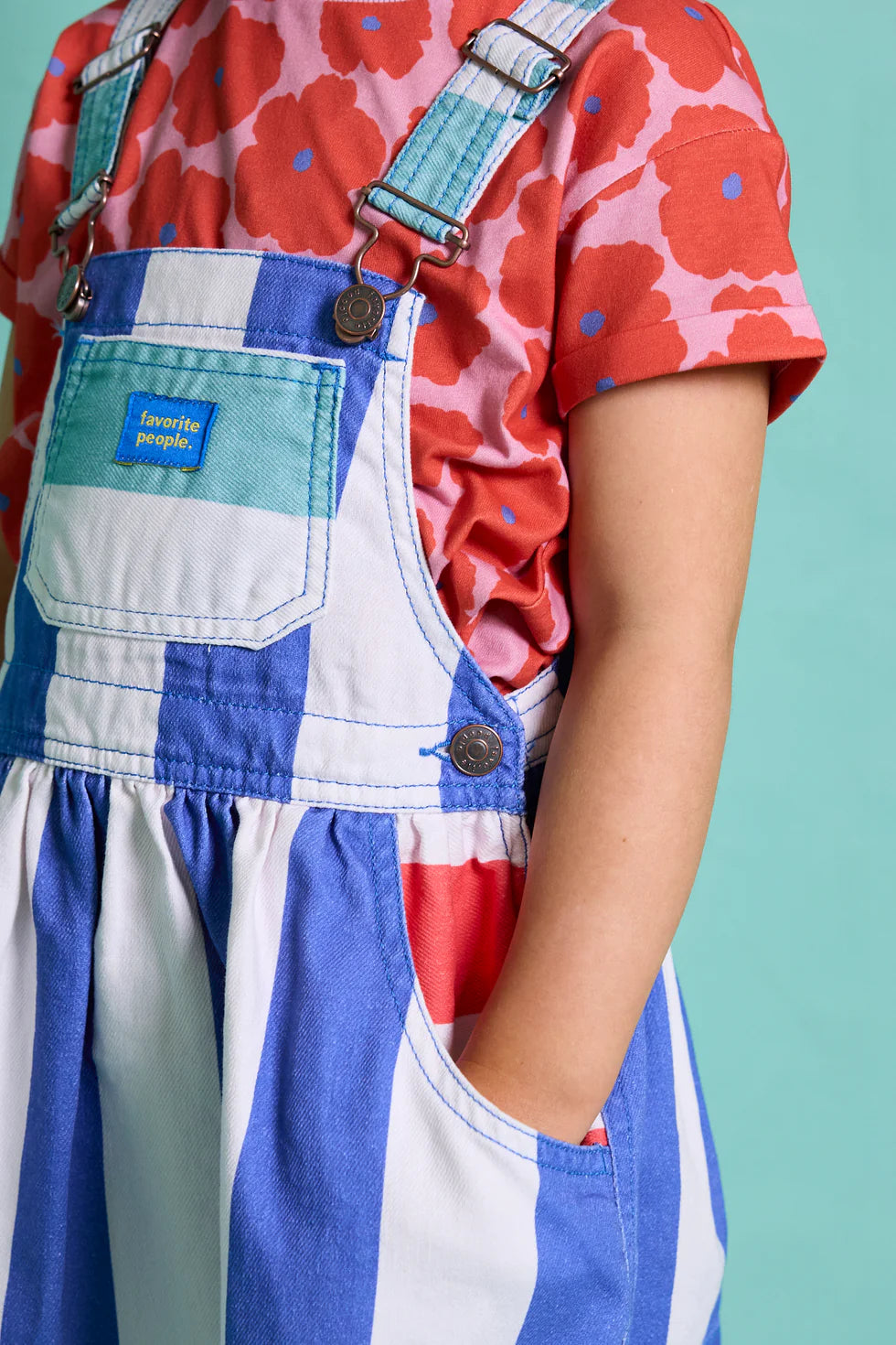 Capri skirt overall kids