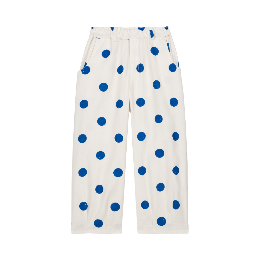 Pantalon Elia blue dots