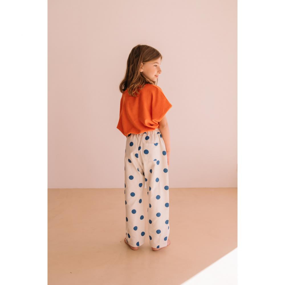 Pantalon Elia blue dots