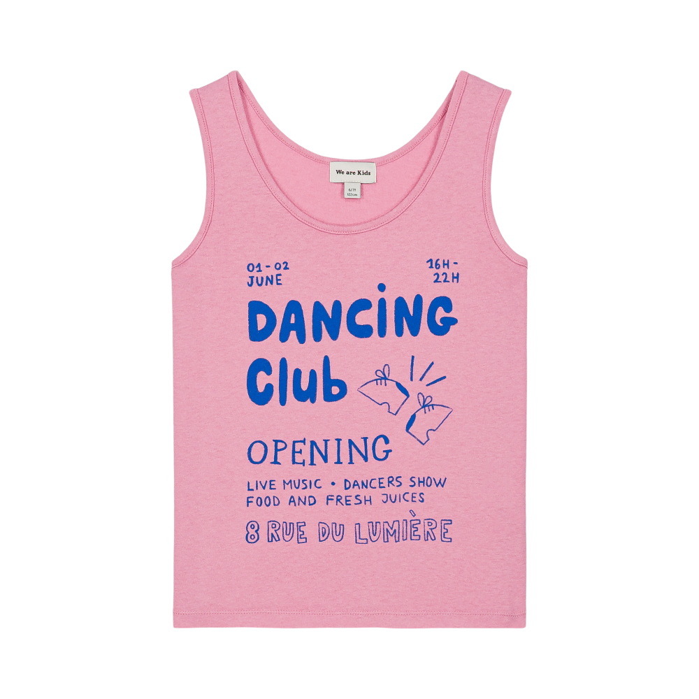 Debardeur marcel pink dancing