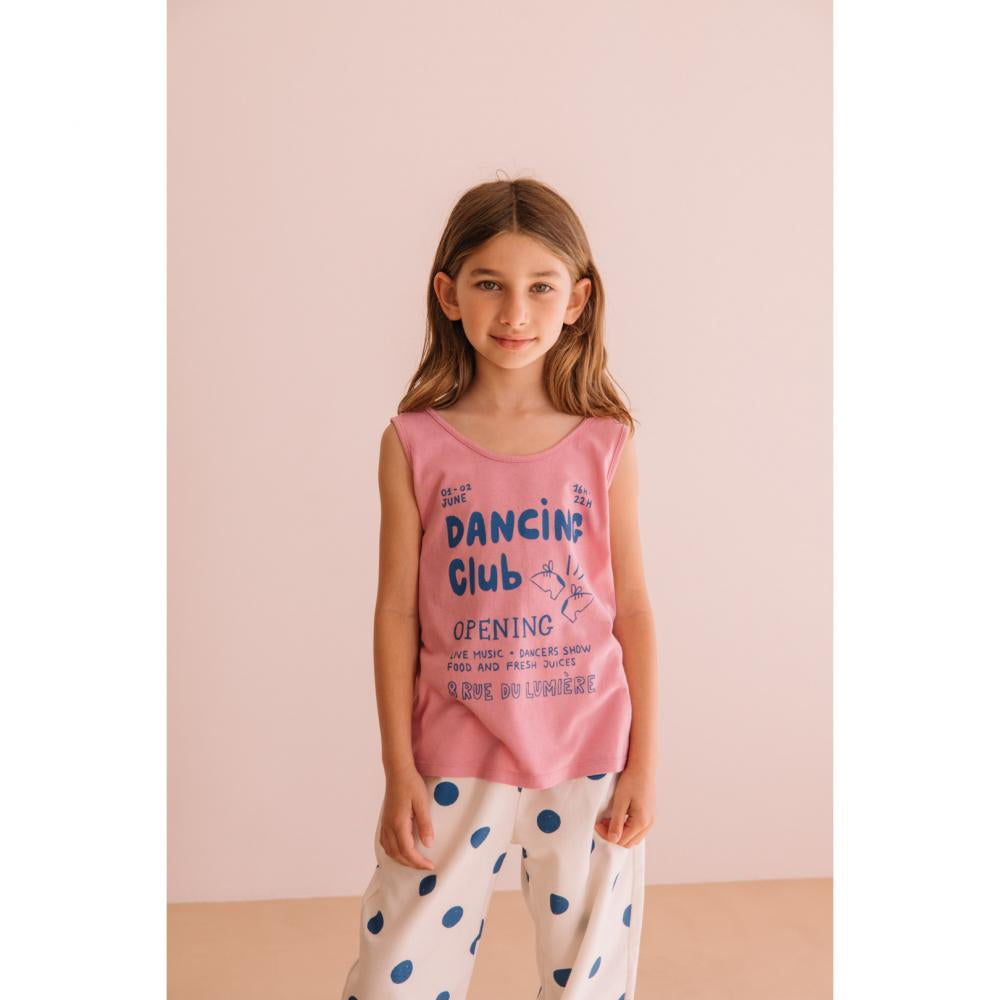 Debardeur marcel pink dancing