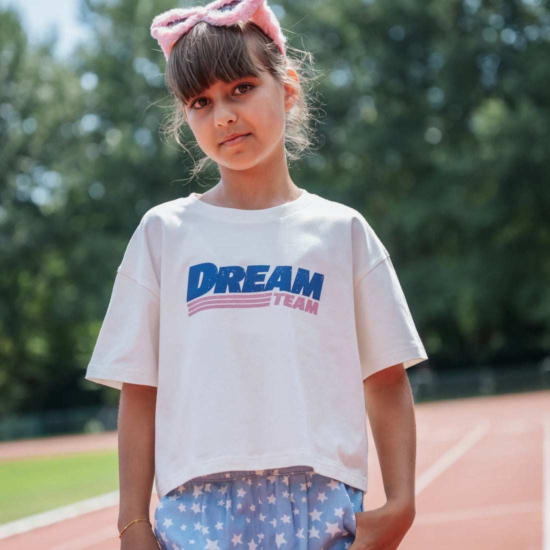 Crop T-shirt - dream team