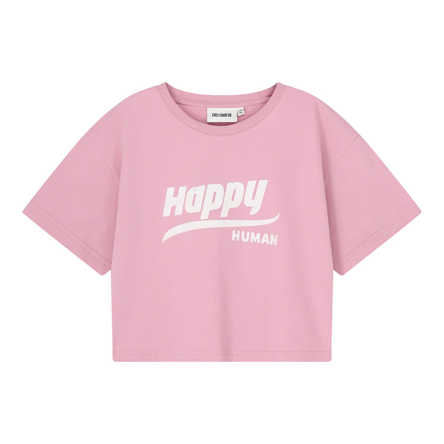CROP T-SHIRT - happy human