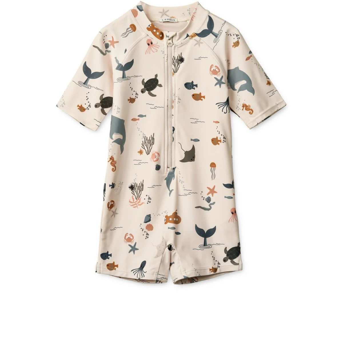 MAX SHORT-SLEEVED SWIM JUMPSUIT ( UV 40 + )