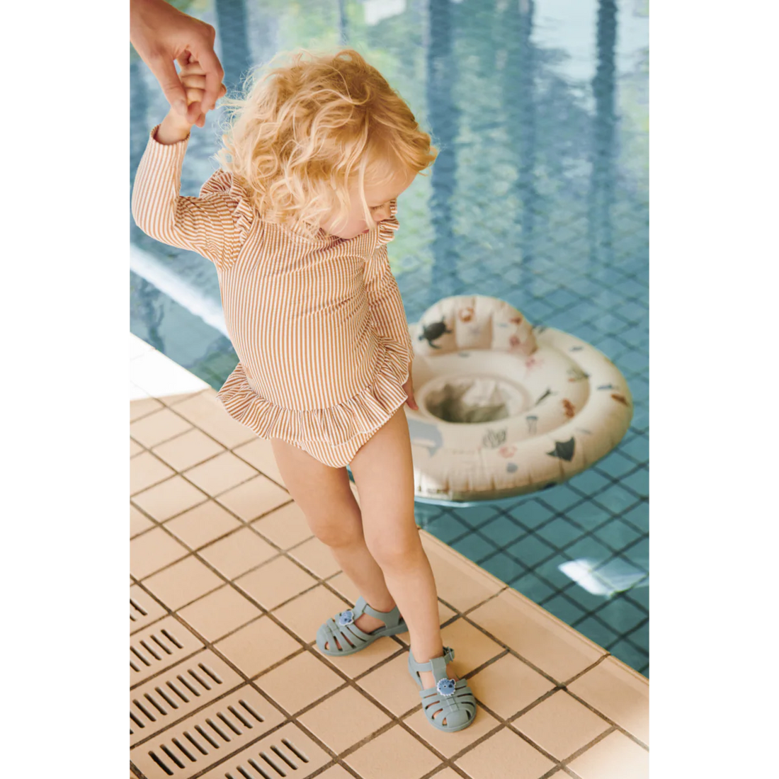DAWN BABY SWIM RING / SEA CREATURE / SANDY