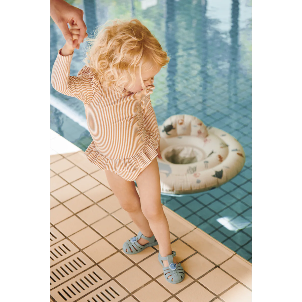 DAWN BABY SWIM RING / SEA CREATURE / SANDY