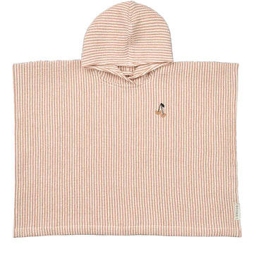 PACO EMBROIDERY PONCHO / Tuscany rose
