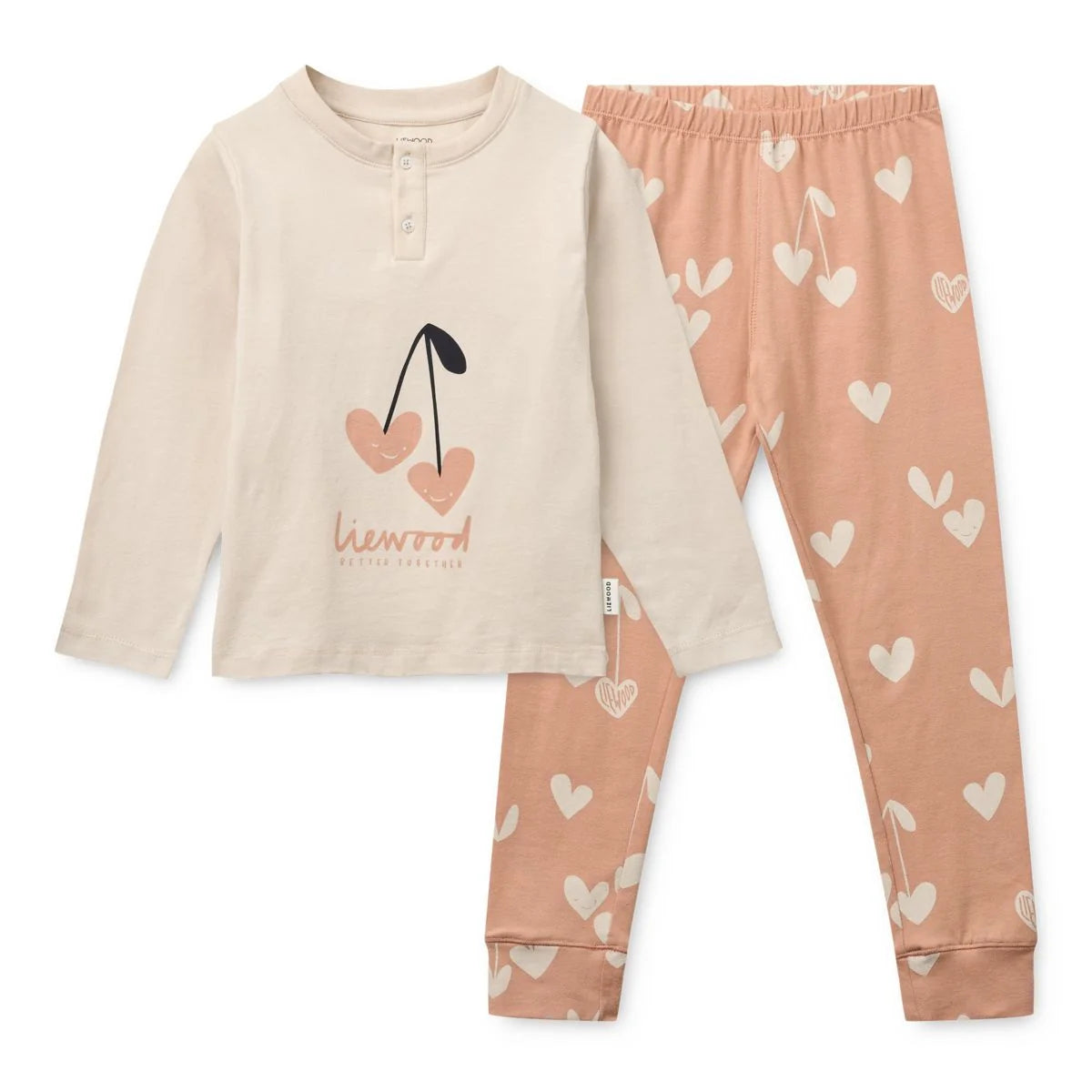 WILHELM PRINTED PYJAMAS SET/ pale tuscany