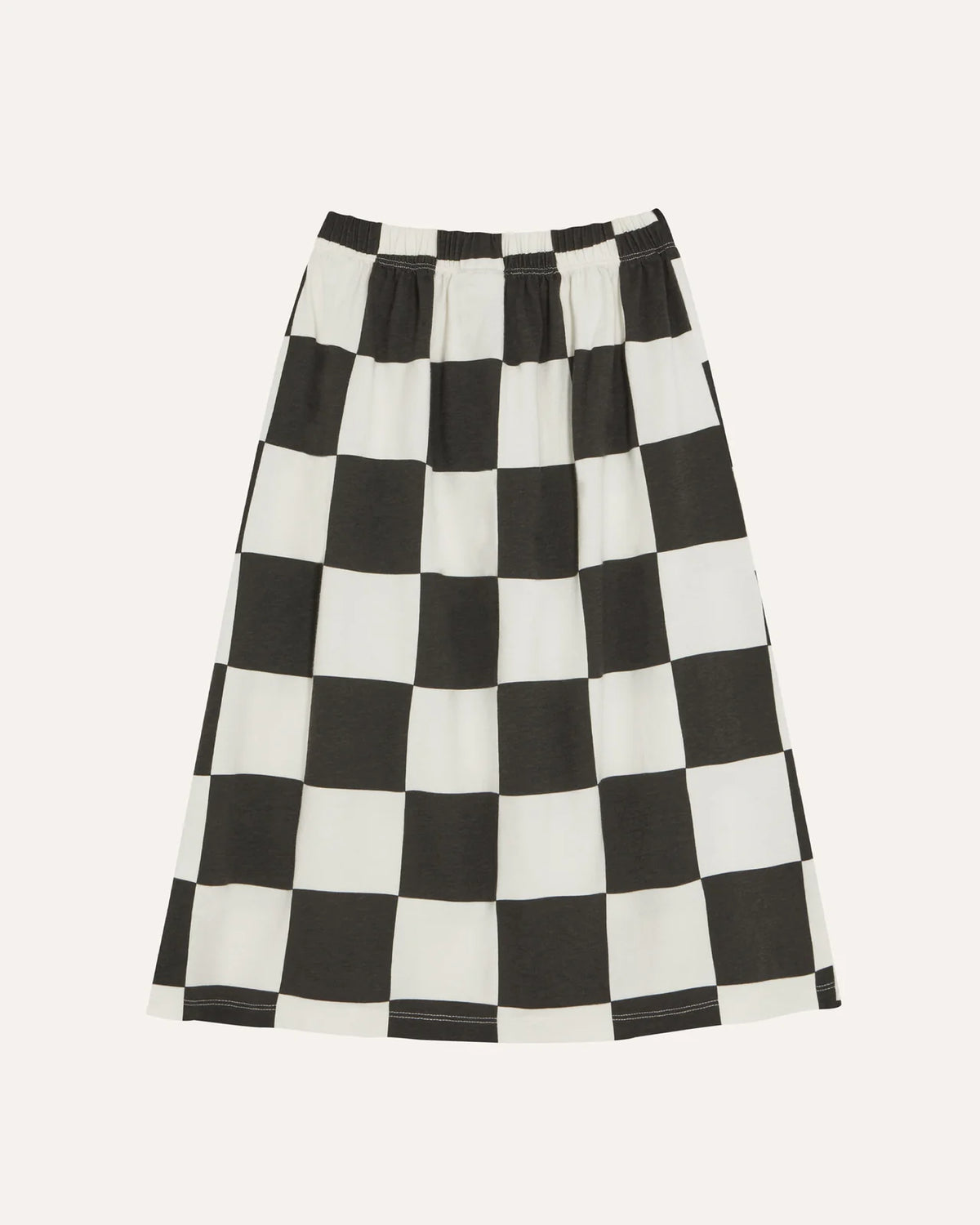 Checked skirt