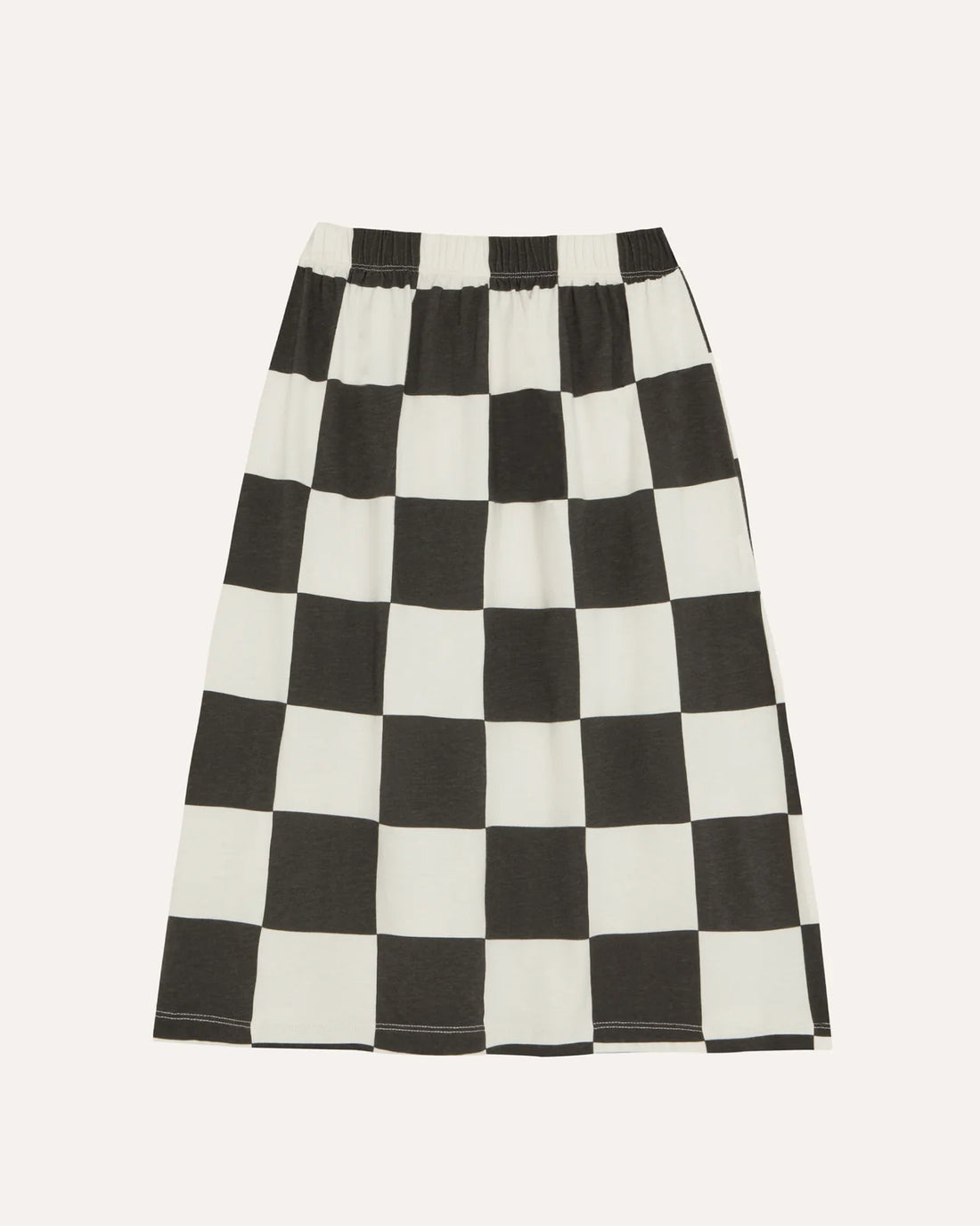 Checked skirt