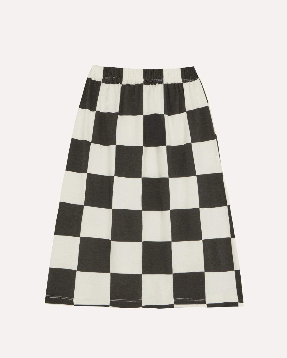 Checked skirt