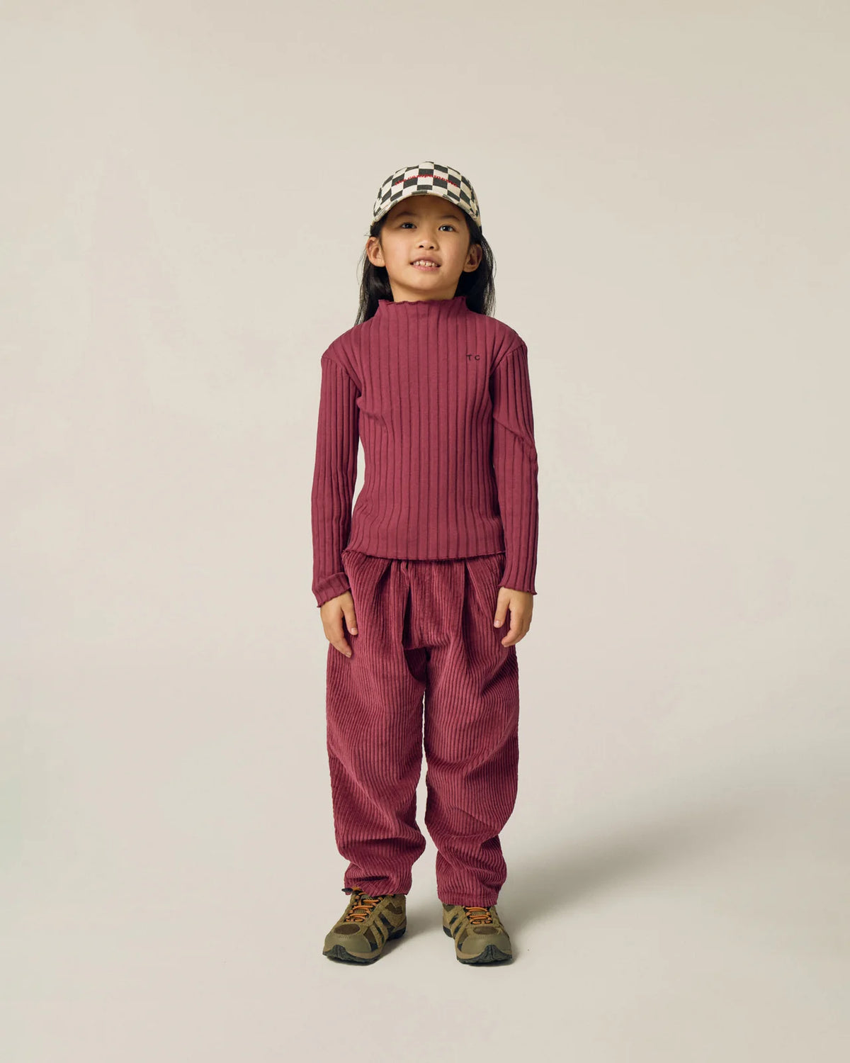 Burgundy Corduroy Trousers