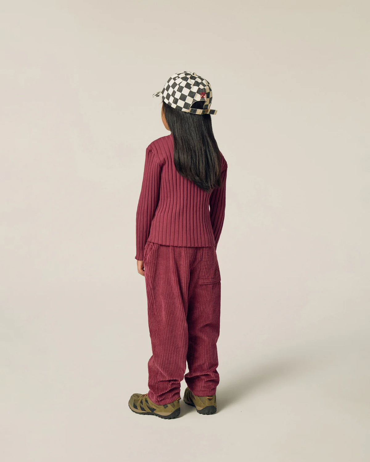 Burgundy Corduroy Trousers