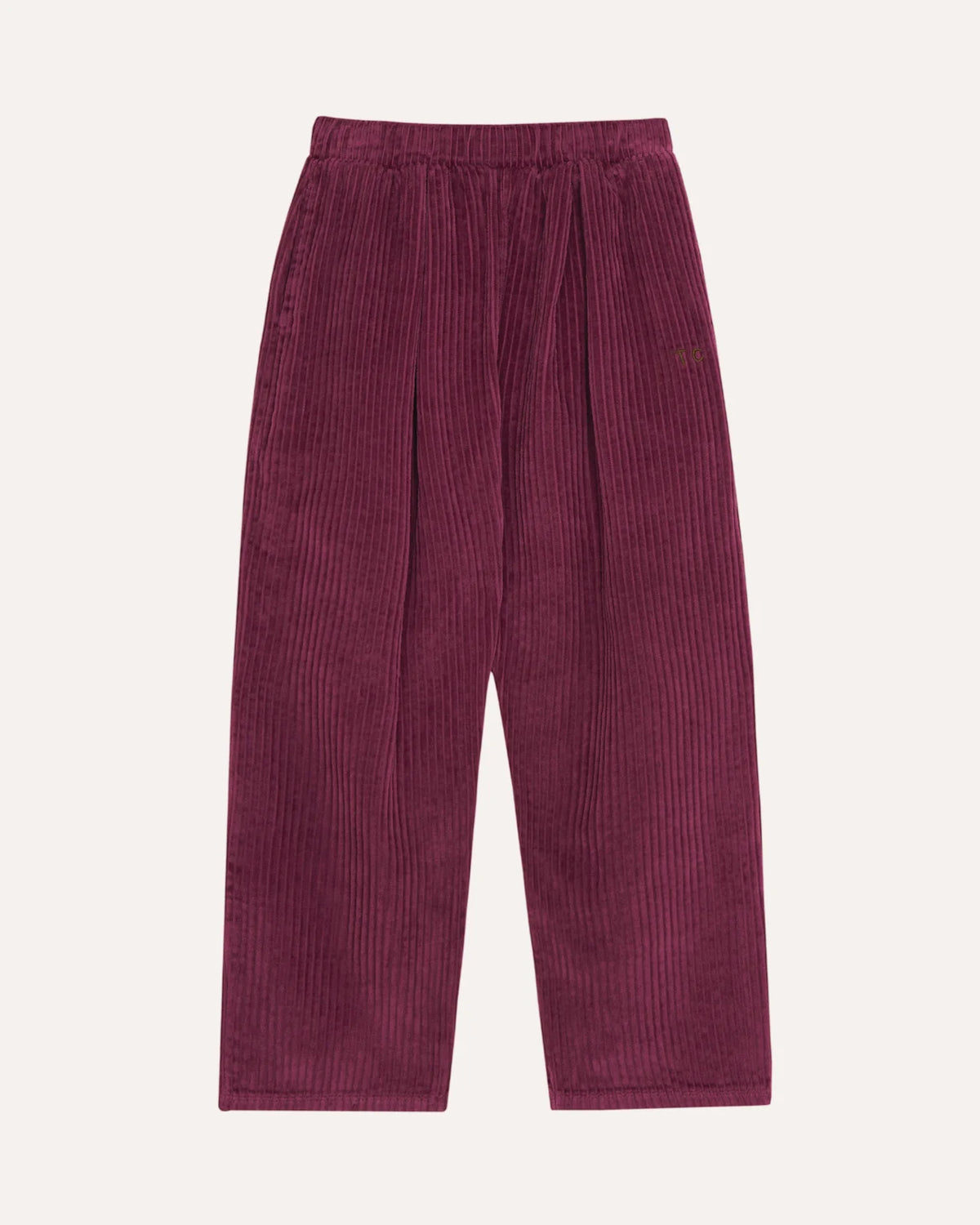 Burgundy Corduroy Trousers