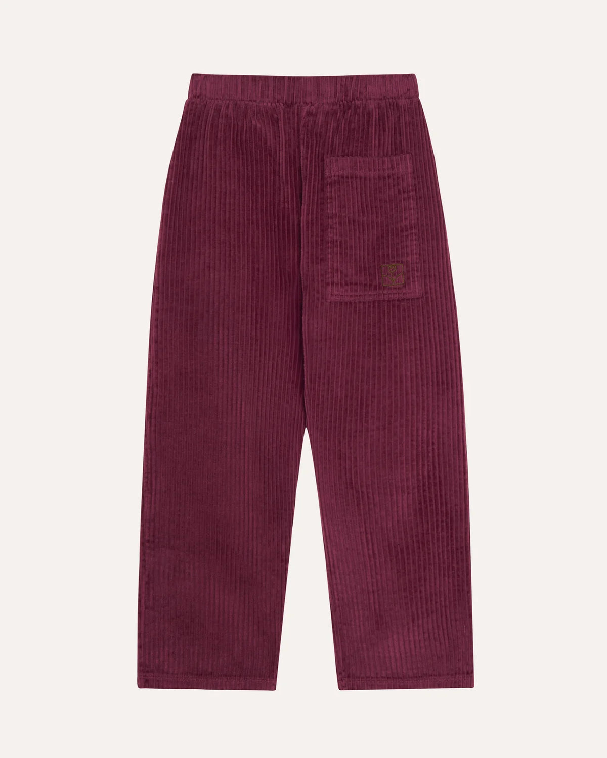 Burgundy Corduroy Trousers
