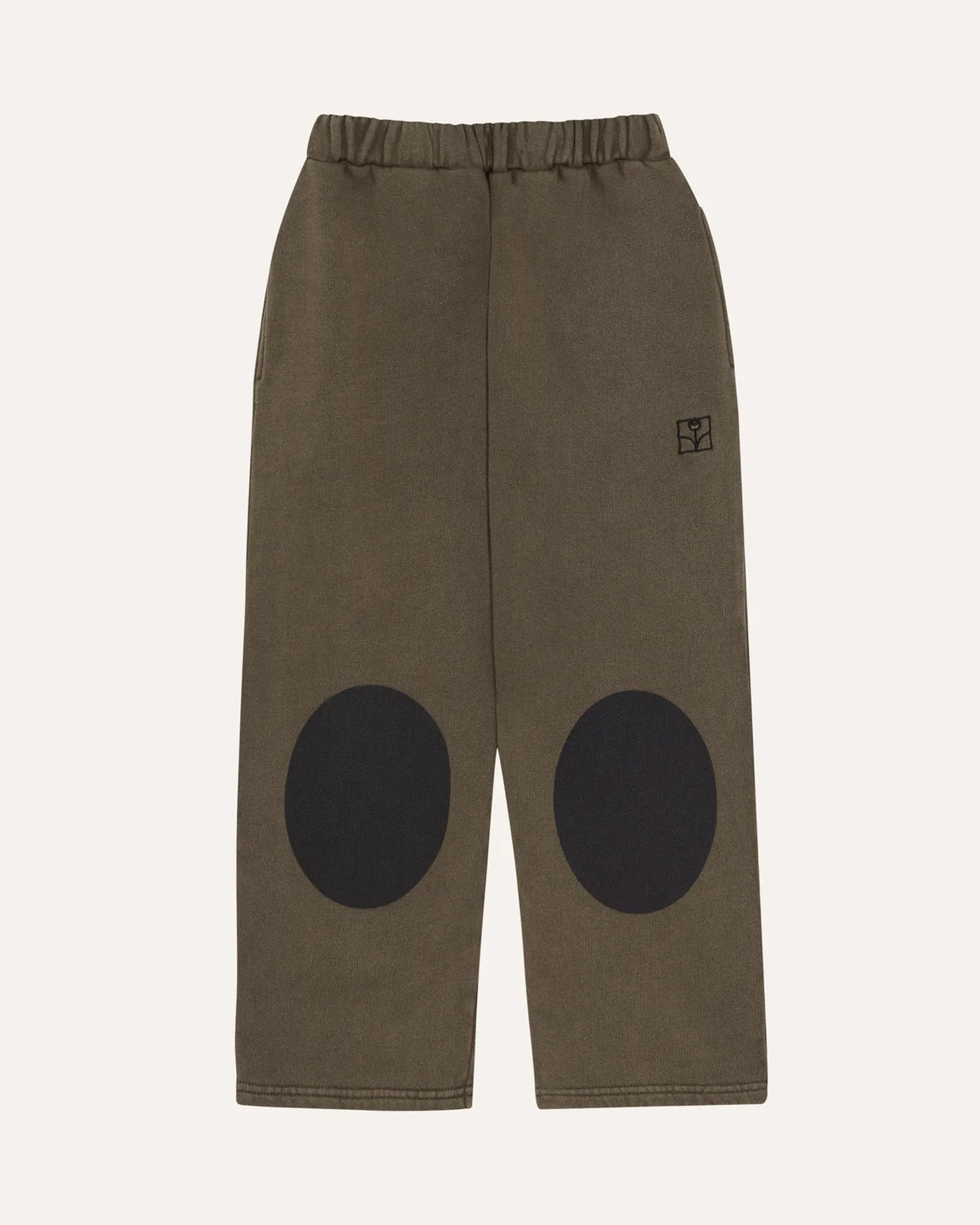 Grey Patches Jogging Trousers