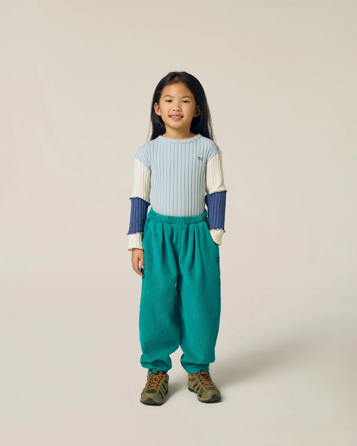 Light Blue Contrast Tshirt