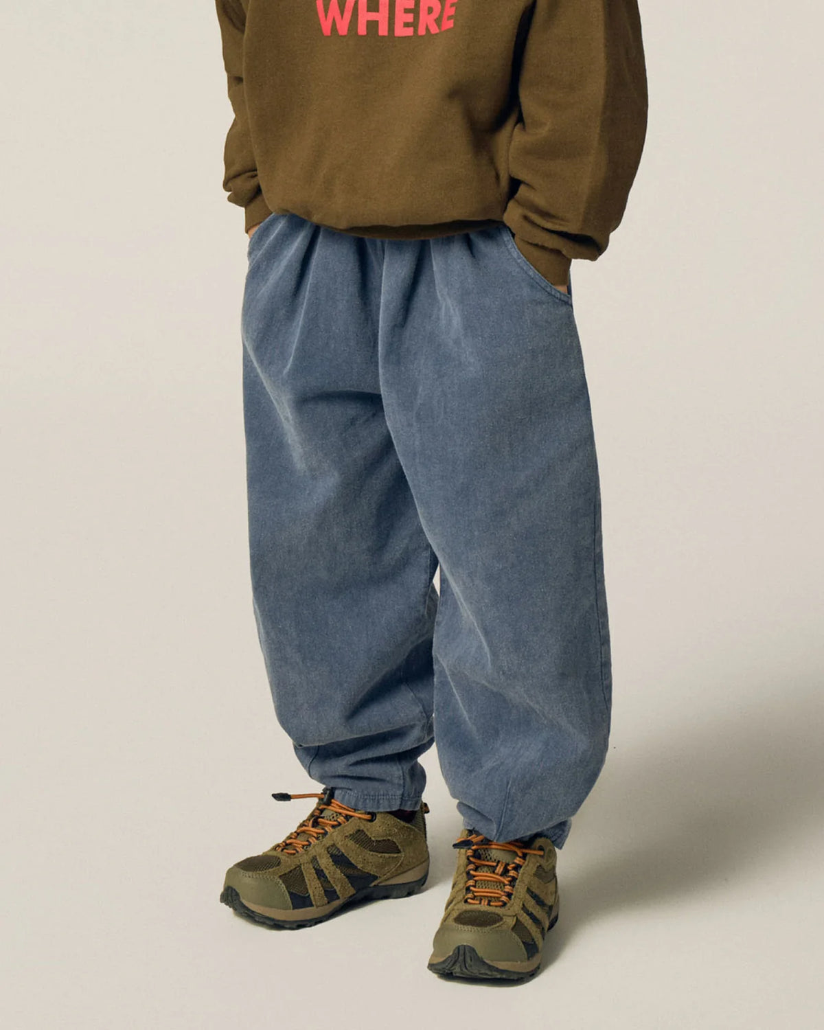 Blue Washed Trousers
