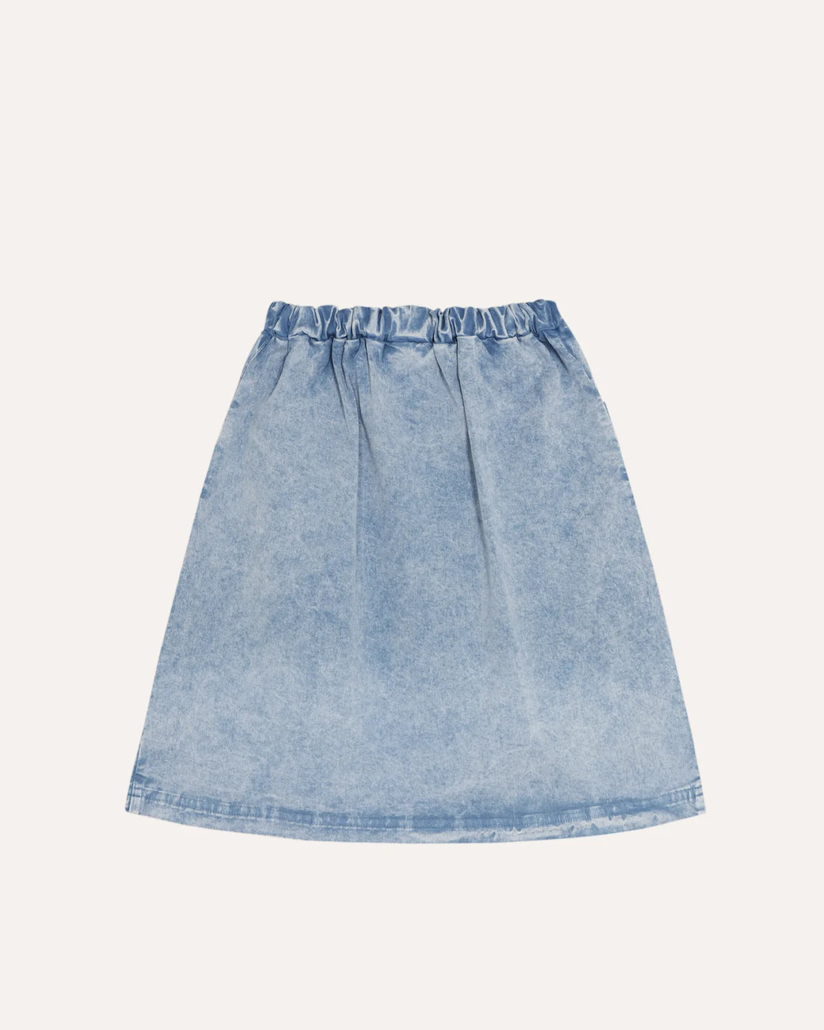 Light Blue Denim Skirt
