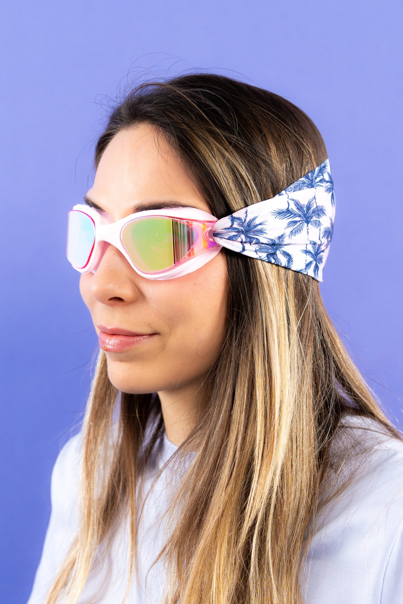 Adult Goggles Pink-Palmier Rose ( 9 years and above )