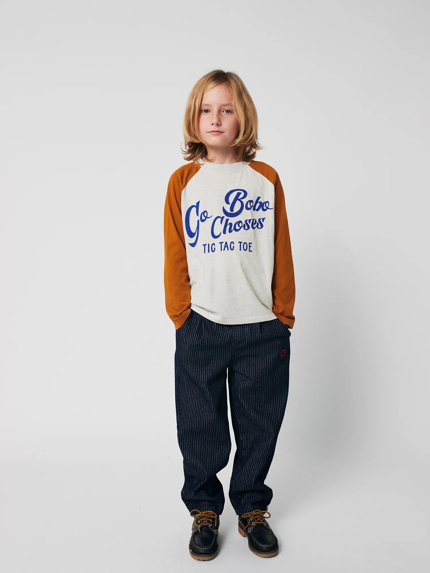 Go Bobo ranglan sleeves T‑shirt