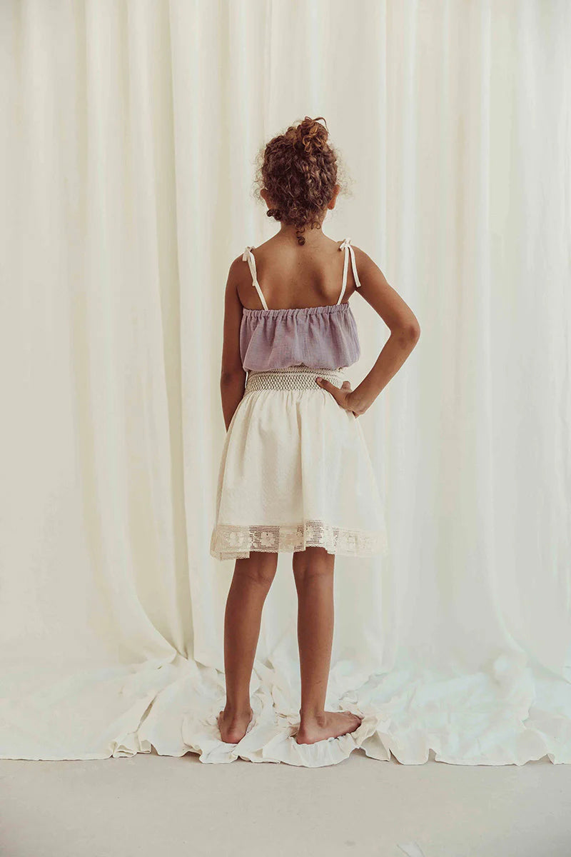 Rustic Dobby Skirt