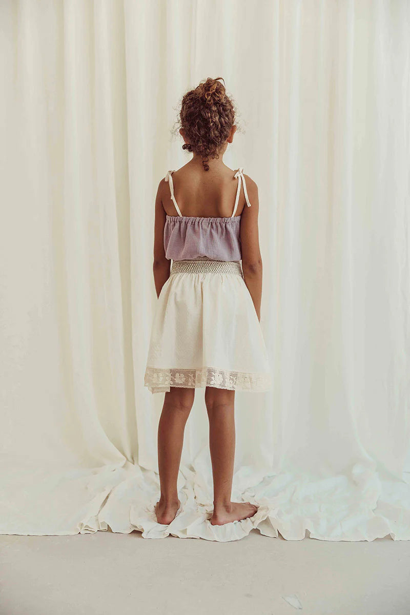 Rustic Dobby Skirt