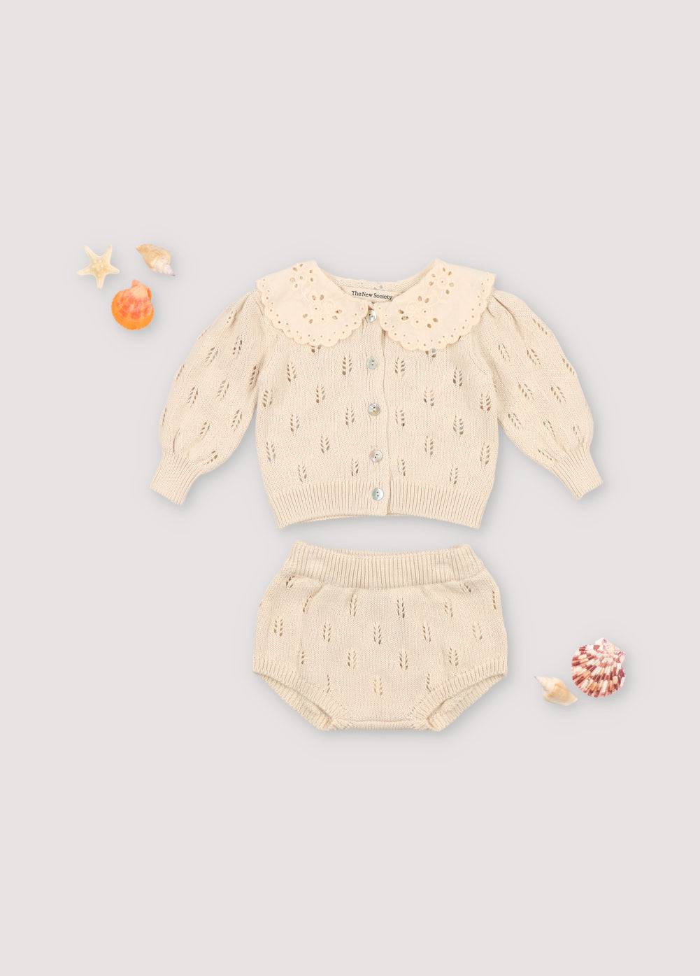 Marina Baby Cardigan & Bloomer