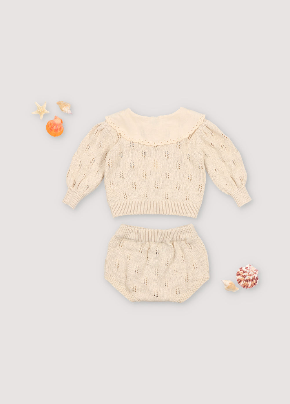 Marina Baby Cardigan & Bloomer