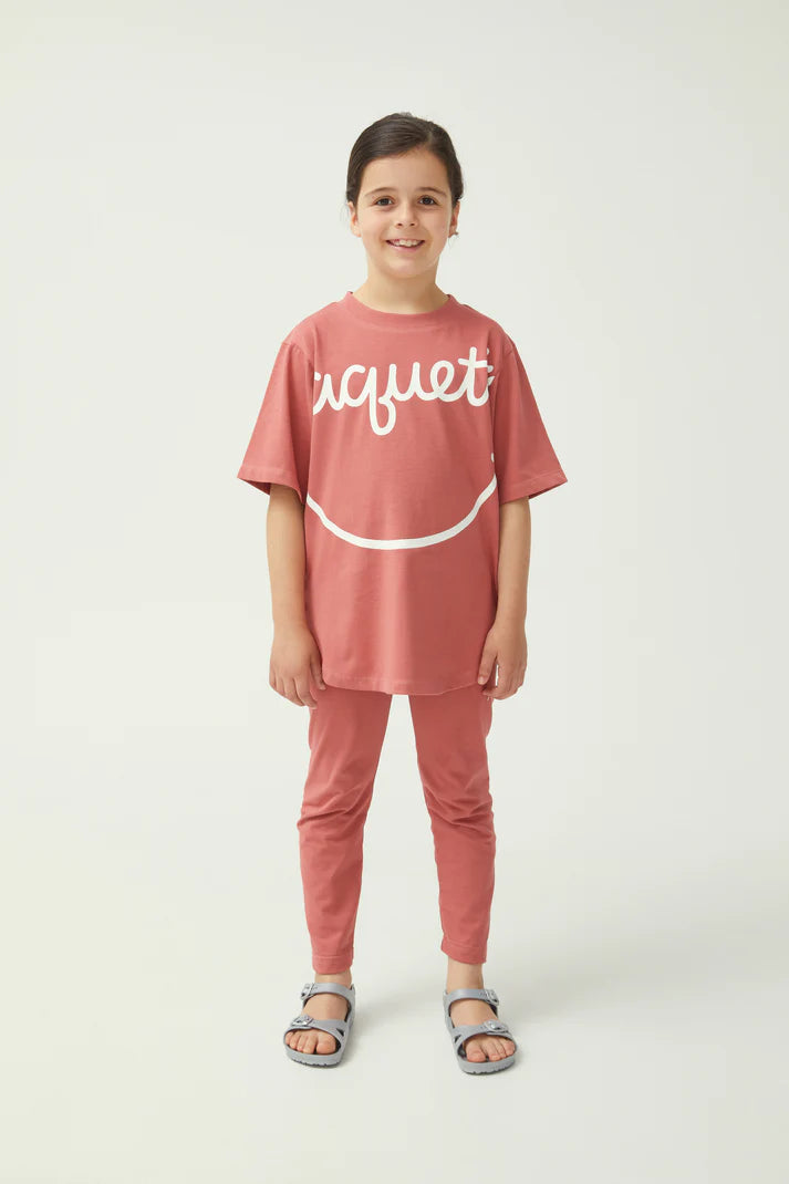 Smiles Leggings - Dusty Cedar