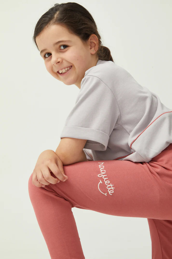 Smiles Leggings - Dusty Cedar