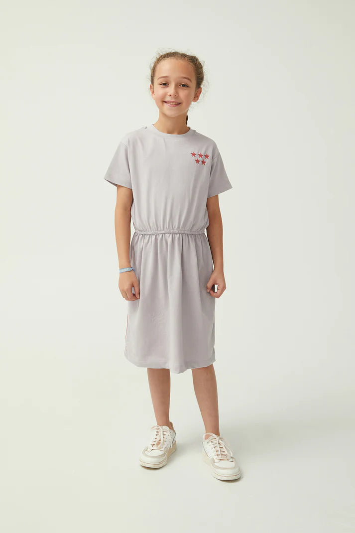Star Tennis Dress - Cloud Grey The Timeless Baby Star Tennis Dress - Cloud Grey The Timeless Baby