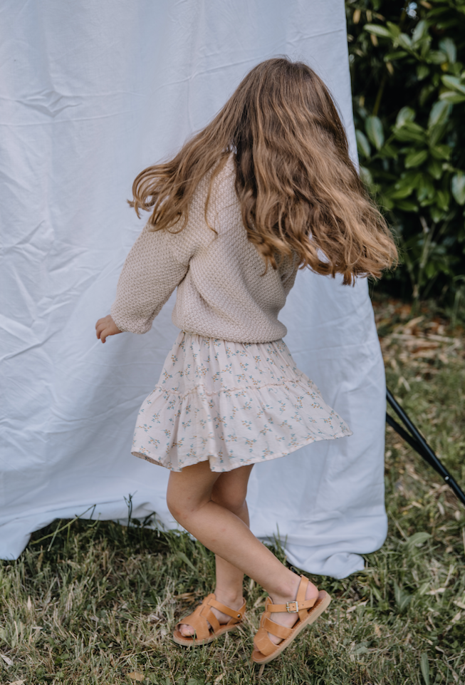 Lurex Mimosa Skirt