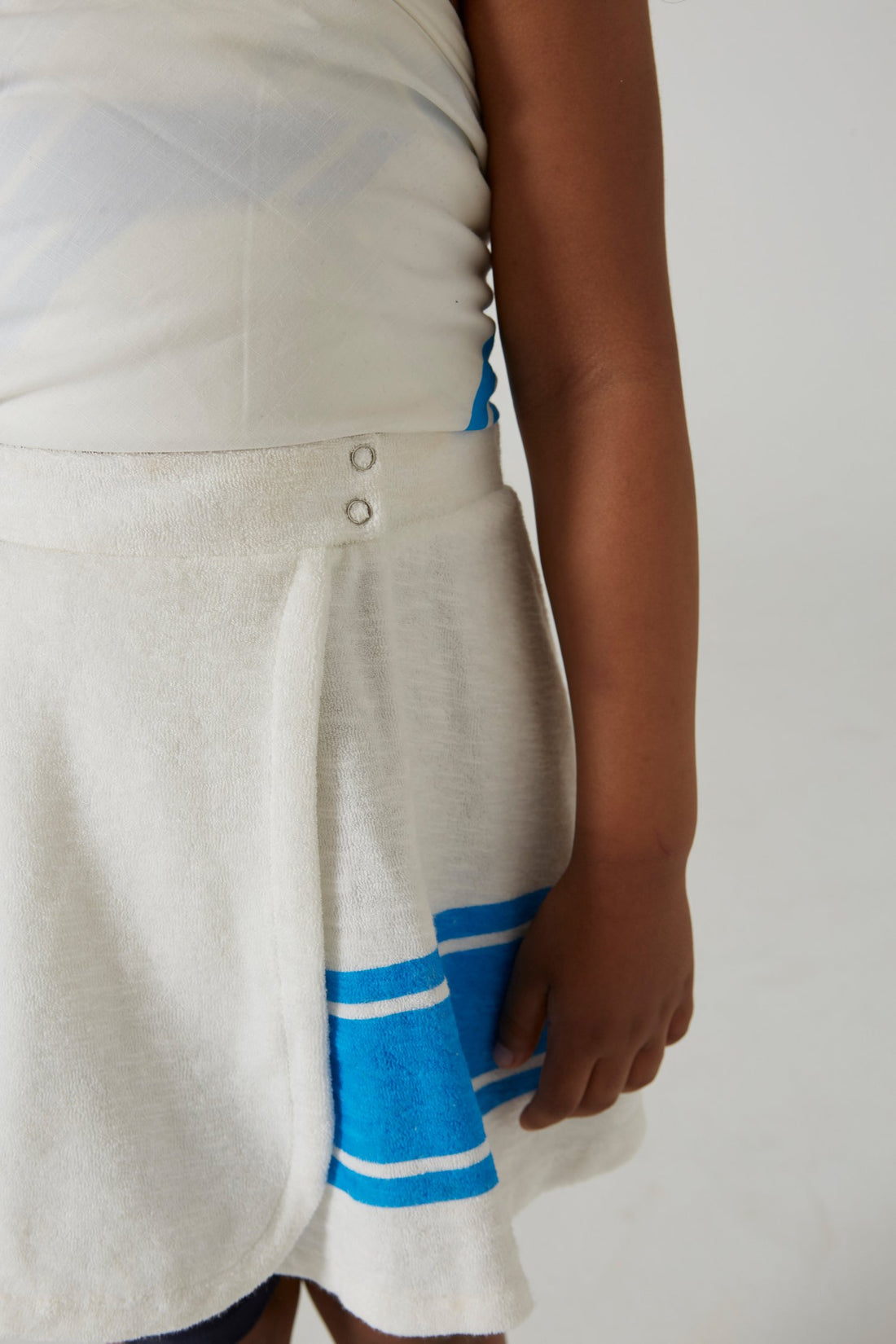 Tennis Club Skirt - Blue White