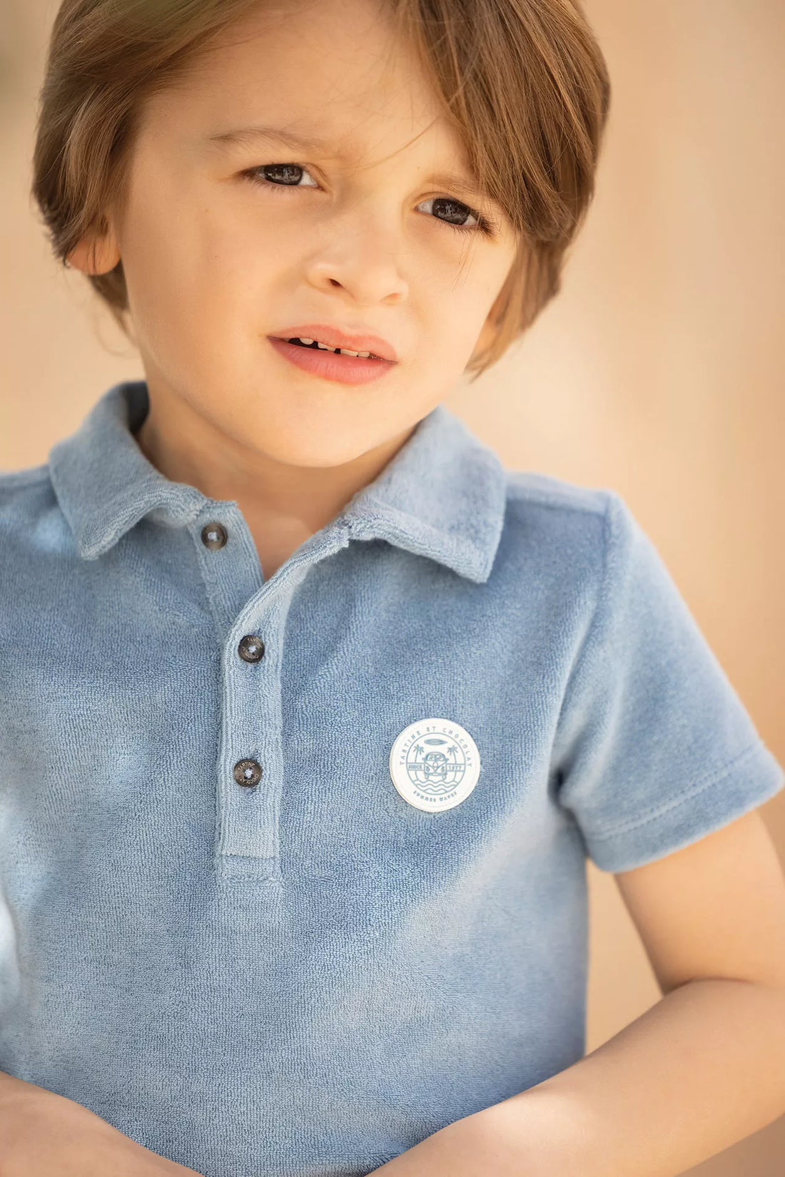 Cobalt Travel Badge Polo