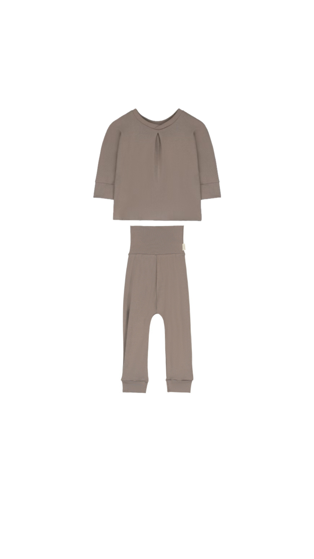 Blauet Trouser & Mand Shirt Dark Brown
