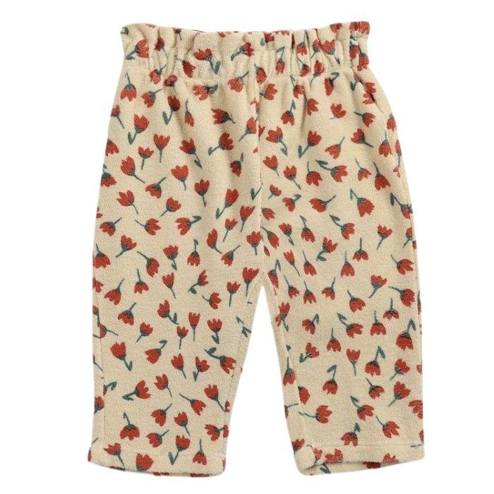 Flowers All Over Terry Pant